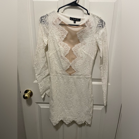 For Love and Lemons White Lace Dress - Picture 3 of 6